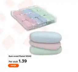 The Read Shop Gum ovaal Pastel SOHO aanbieding