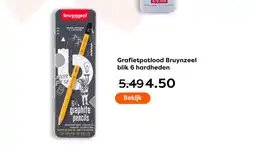 The Read Shop Grafietpotlood bruynzeel blik 6 hardheden aanbieding