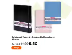 The Read Shop Schetsboek talens art creation aanbieding