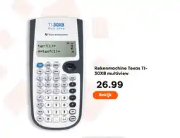 The Read Shop Rekenmachine Texas TI-30XB multiView aanbieding