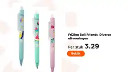 The Read Shop Frixion ball friends aanbieding