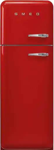 Expert Smeg FAB30LRD6 Koel-vriescombinatie Rood aanbieding
