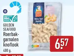 ALDI Golden seafood roerbakgarnalen knoflook aanbieding