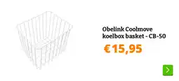 Obelink Obelink Coolmove koelbox basket - CB-50 aanbieding
