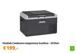Obelink Obelink coolmove compressor koelbox aanbieding