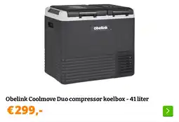 Obelink Obelink coolmove duo compressor koelbox aanbieding