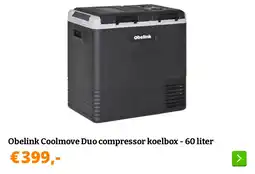 Obelink Obelink coolmove duo compressor koelbox aanbieding