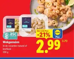 Lidl Wokgarnalen aanbieding