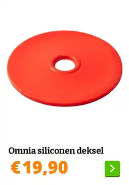 Obelink Omnia siliconen deksel aanbieding