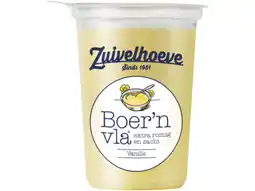 Hoogvliet Zuivelhoeve Boer'n vla vanille aanbieding