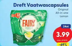 Die Grenze Dreft Vaatwascapsules aanbieding