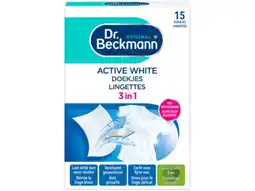 Hoogvliet Dr. Beckmann Active white doekjes aanbieding