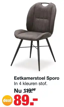 Budget Home Store Eetkamerstoel sporo aanbieding