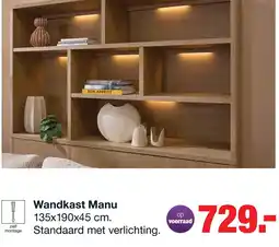 Budget Home Store Wandkast manu aanbieding