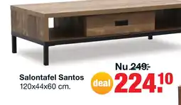 Budget Home Store Salontafel Santos aanbieding