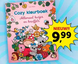 Boekenvoordeel Cozy kleurboek aanbieding