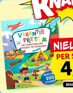 Boekenvoordeel Vakantie pret! aanbieding