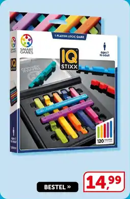 Boekenvoordeel IQ Stixx aanbieding