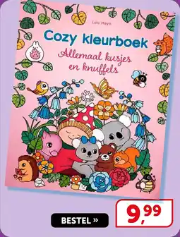 Boekenvoordeel Cozy kleurboek aanbieding