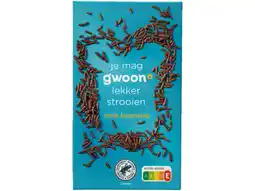 Hoogvliet G'woon Chocoladehagel melk aanbieding