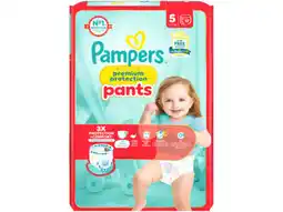 Hoogvliet Pampers Premium protection pants maat 5 aanbieding
