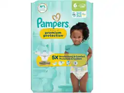 Hoogvliet Pampers Luiers premium protection maat 6 aanbieding