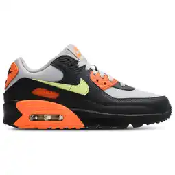 Foot Locker Nike Air Max 90 Kindersneakers - Grijs - Maat 38.5 - Leer aanbieding