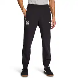 Foot Locker Puma Olympic Marseille Broeken Heren - Zwart - Maat S - Poly Woven aanbieding