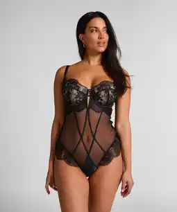 Hunkemoller Hunkemöller Body Tiah Zwart aanbieding