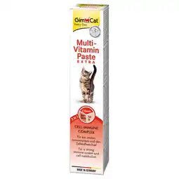 Zooplus 200 g Multi-Vitamine Extra Kattenpasta GimCat Kattensnack aanbieding