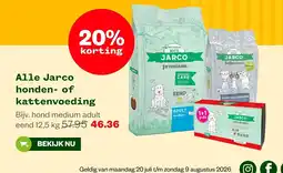 Welkoop Jarco honden- of kattenvoeding aanbieding
