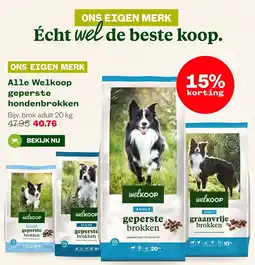 Welkoop Welkoop geperste hondenbrokken aanbieding