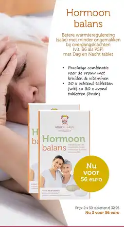 De Rode Pilaren Rodepilaren hormoon balans aanbieding