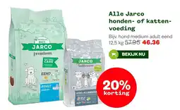 Welkoop Jarco honden- of kattenvoeding aanbieding