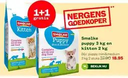 Welkoop Smølke puppy mini&medium en kitten aanbieding