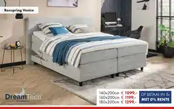 Woonsquare DreamTech Boxspring Venice aanbieding