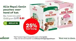 Welkoop Royal Canin aanbieding