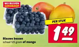 Nettorama Blauwe bessen of mango aanbieding