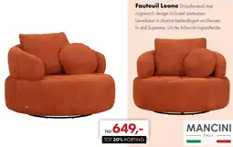 Woonsquare Fauteuil leone aanbieding
