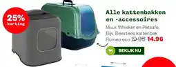 Welkoop Beeztees kattenbak Romeo eco aanbieding
