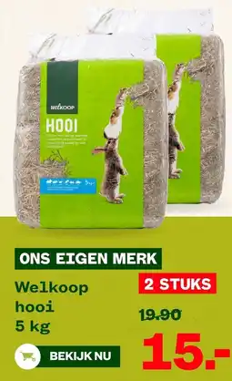 Welkoop Welkoop hooi aanbieding