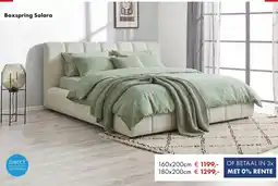 Woonsquare Boxspring Solara aanbieding