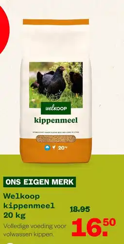 Welkoop Welkoop kippenmeel aanbieding