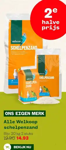 Welkoop Welkoop schelpenzand aanbieding