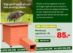 Welkoop Welkoop egelhuis XL aanbieding