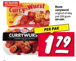 Nettorama Currywurst aanbieding