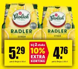 Nettorama Grolsch Radler aanbieding