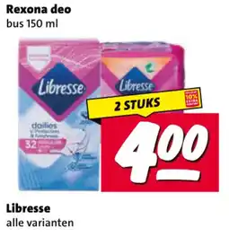 Nettorama Libresse aanbieding