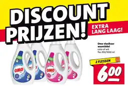 Nettorama Omo vloeibaar wasmiddel aanbieding