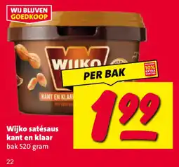 Nettorama Wijko satésaus aanbieding